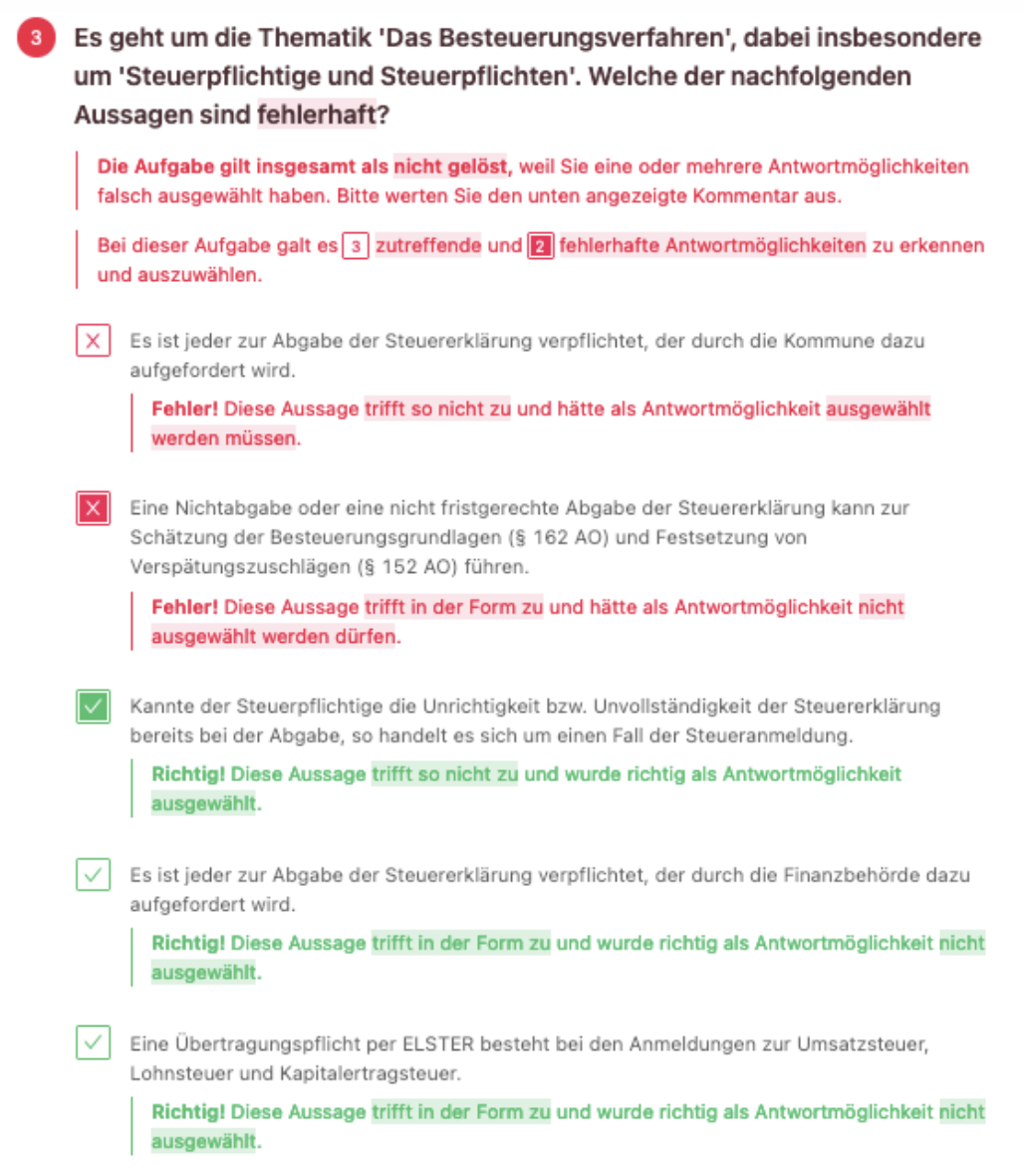 Auswertung Details