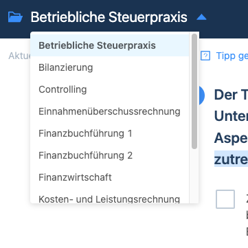 Vorschau Kursthemen