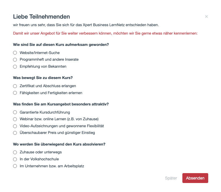 Marketing-Umfragen