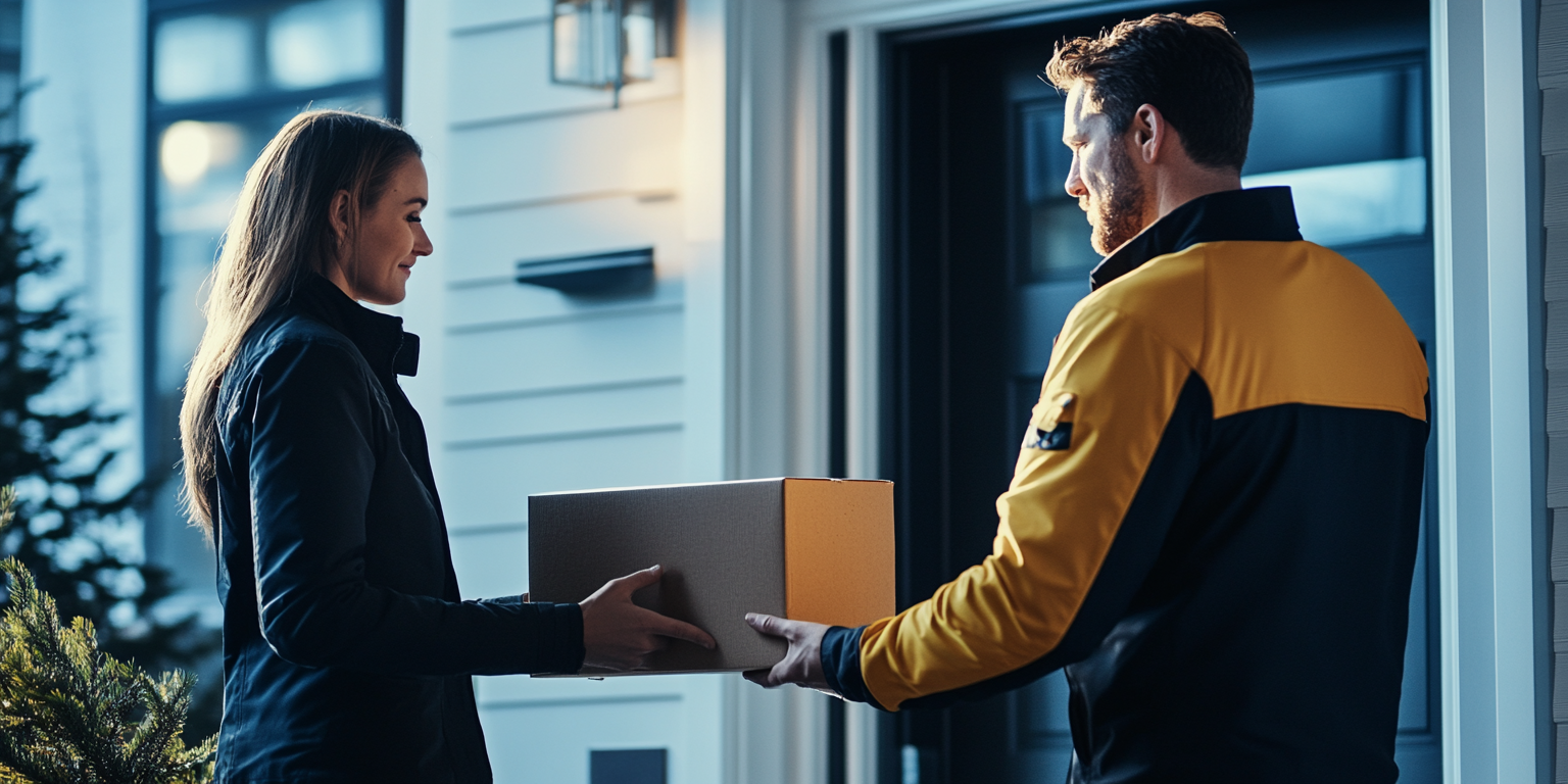 Lieferung per DHL